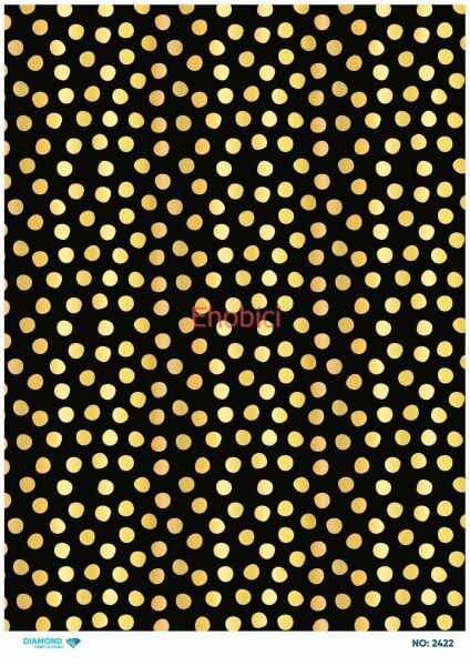 Diamond Pirinç Dekopaj Kağıdı - 2422