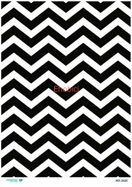 Diamond Pirinç Dekopaj Kağıdı - 2423