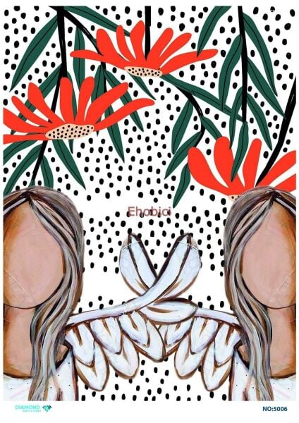 Diamond Pirinç Dekopaj Kağıdı - 5006