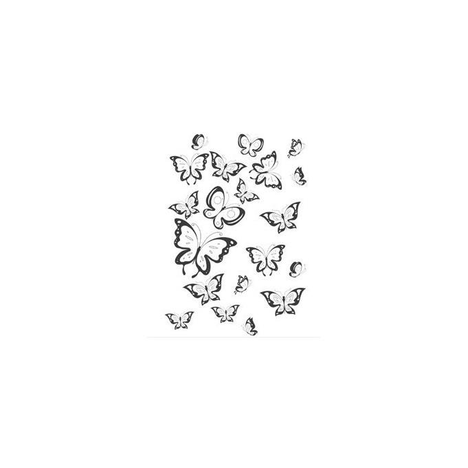 R082 Siyah Rubon Transfer 17X25