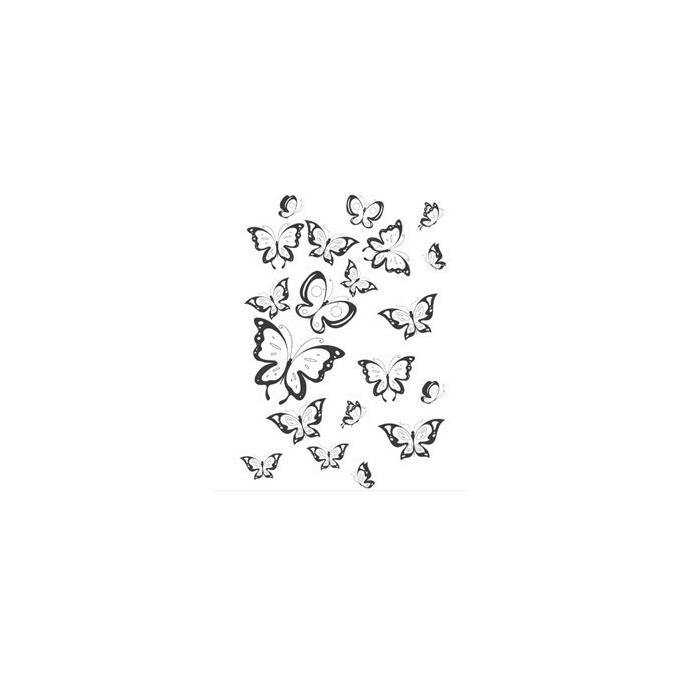 R082 Siyah Rubon Transfer 17X25