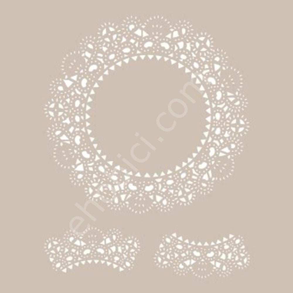 DS04 Cadence Dantel Serisi 25x35 Stencil