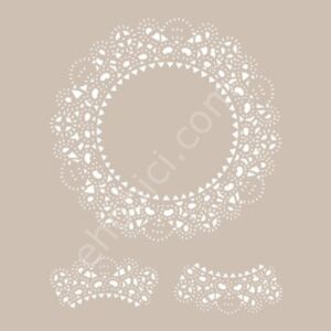 DS04 Cadence Dantel Serisi 25x35 Stencil