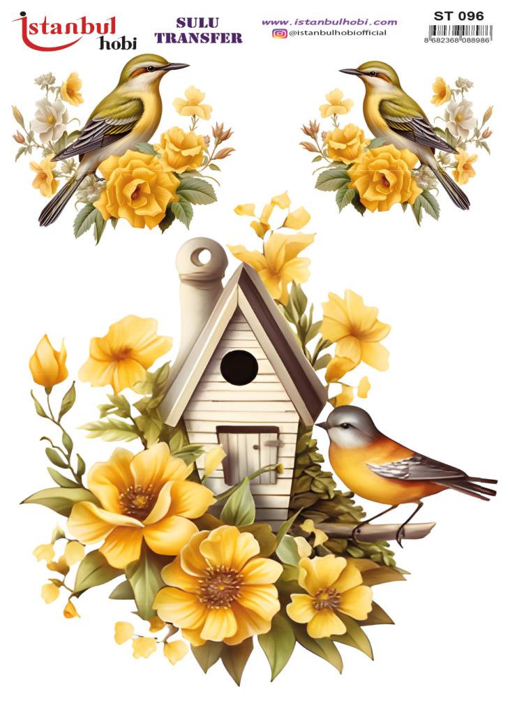 Sulu Transfer Kağıdı 25x35cm ST-096