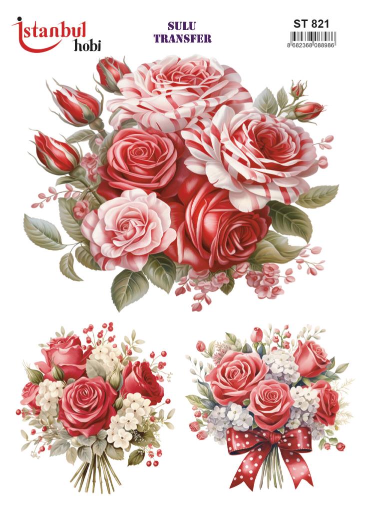 Sulu Transfer Kağıdı 25x35cm ST-821