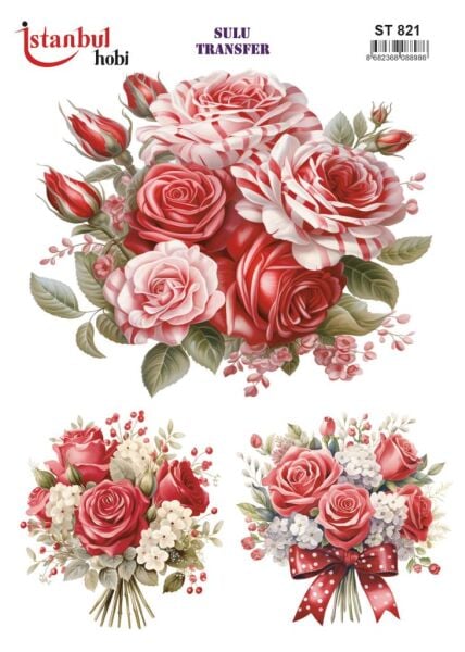 Sulu Transfer Kağıdı 25x35cm ST-821