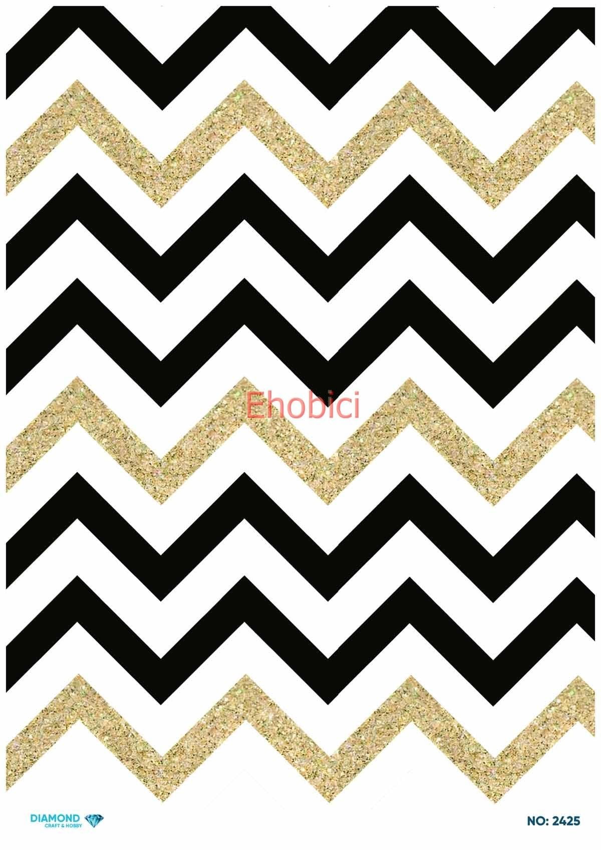 Diamond Pirinç Dekopaj Kağıdı - 2425