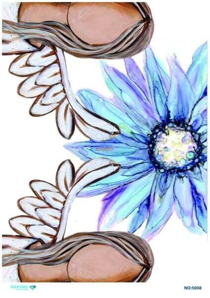 Diamond Pirinç Dekopaj Kağıdı - 5008