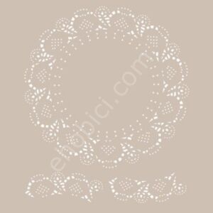 DS05 Cadence Dantel Serisi 25x35 Stencil