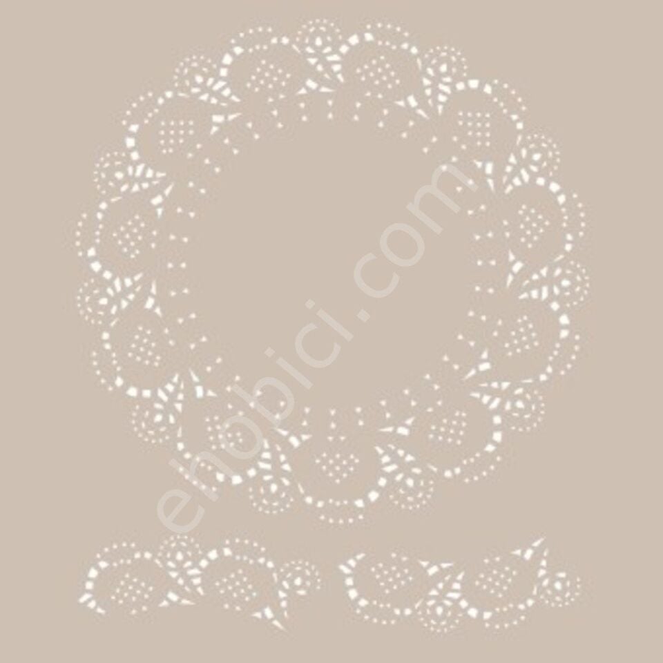 DS05 Cadence Dantel Serisi 25x35 Stencil