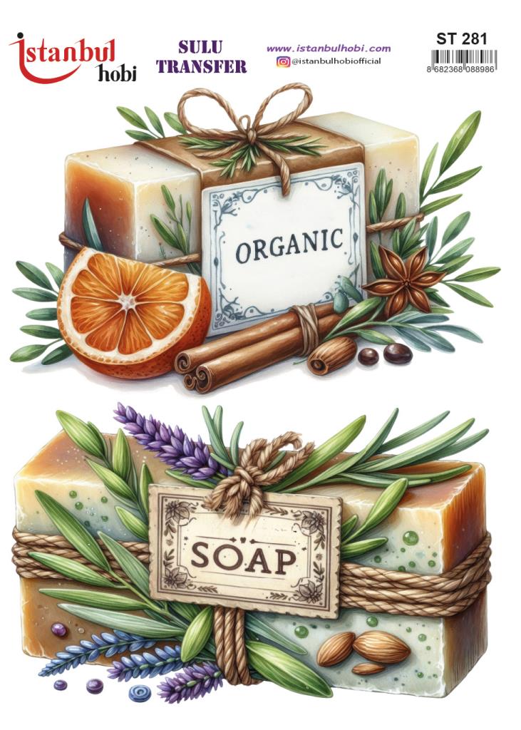 Sulu Transfer Kağıdı 25x35cm ST-281