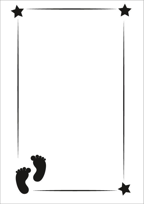 Cadence Çocuk Desen Stencil Şablon 21x30 KCS-010