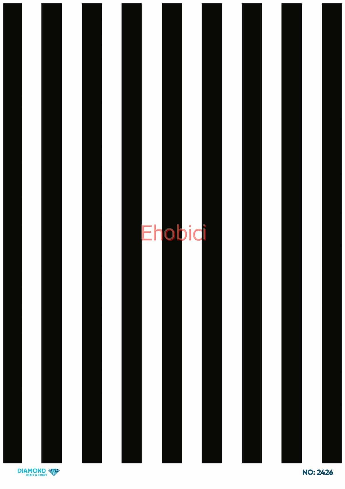 Diamond Pirinç Dekopaj Kağıdı - 2426