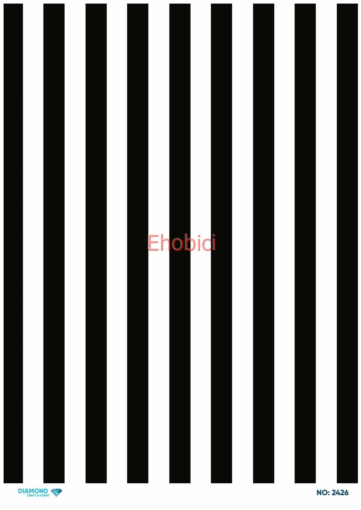 Diamond Pirinç Dekopaj Kağıdı - 2426