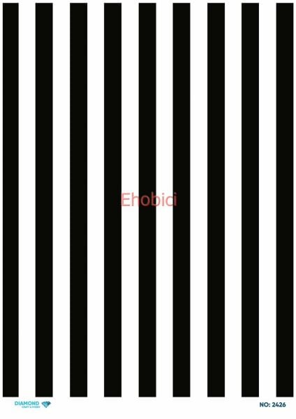 Diamond Pirinç Dekopaj Kağıdı - 2426