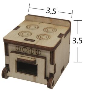 Minyatür Ahşap Obje MN-45