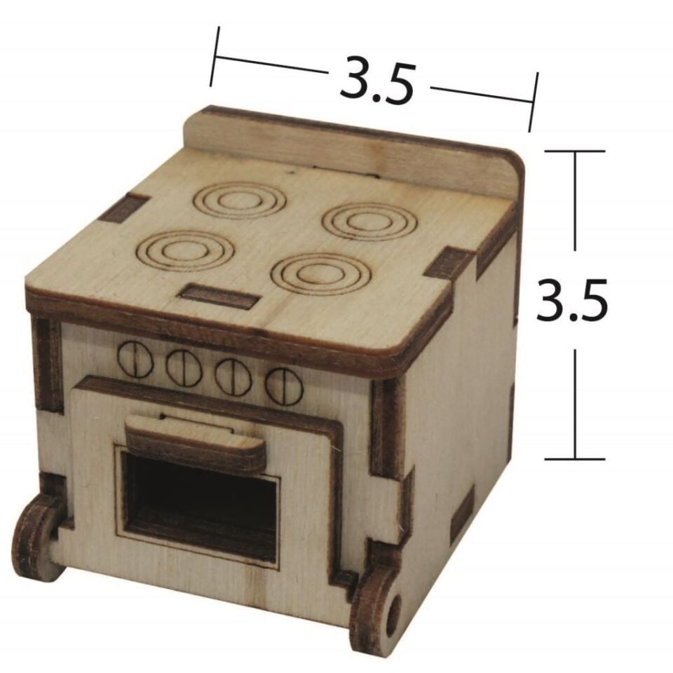 Minyatür Ahşap Obje MN-45