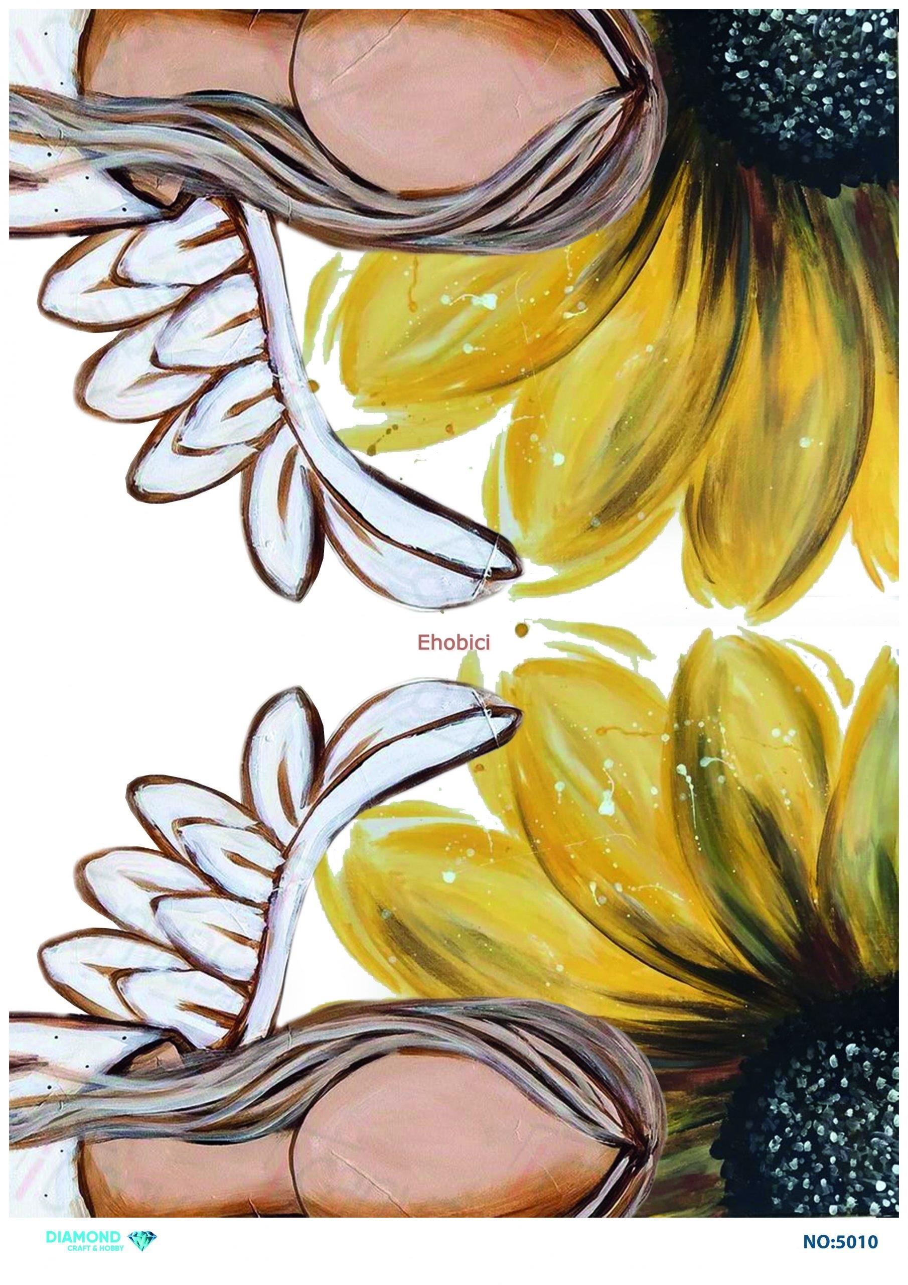 Diamond Pirinç Dekopaj Kağıdı - 5010