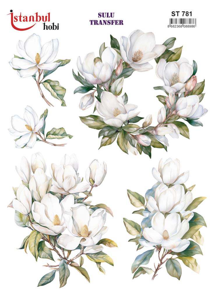 Sulu Transfer Kağıdı 25x35cm ST-781