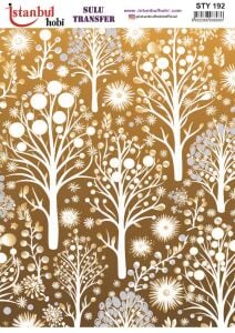 Yılbaşı Sulu Transfer 25x35cm STY192