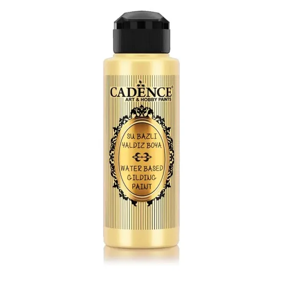 Cadence Su Bazlı Yaldız Boya 120 Som Altın 120ML