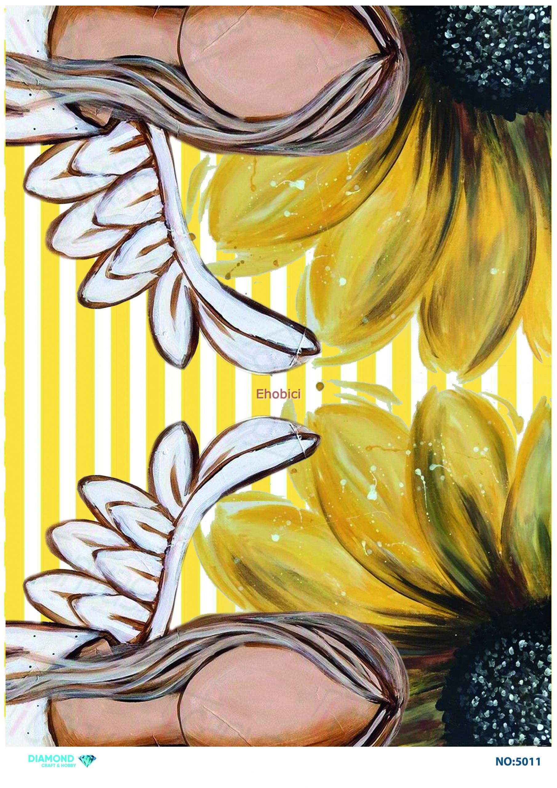 Diamond Pirinç Dekopaj Kağıdı - 5011