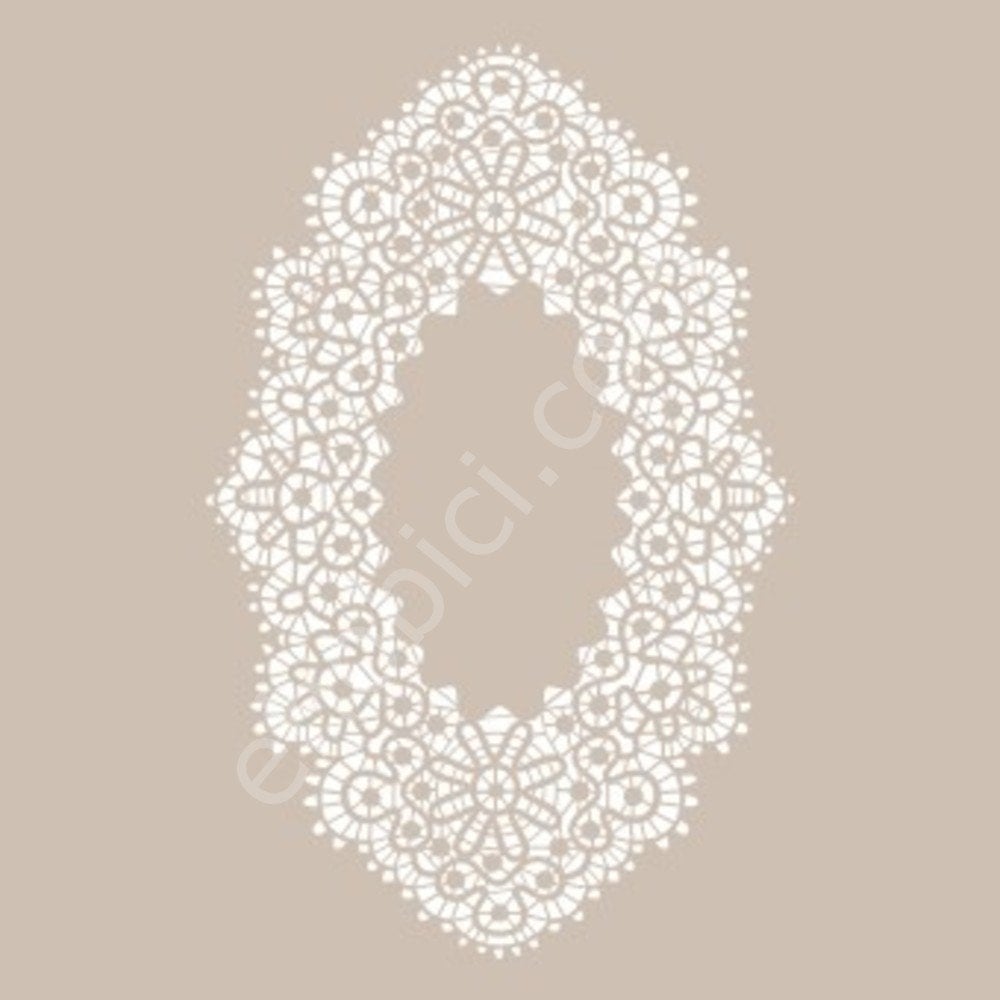 DS09 Cadence Dantel Serisi 25x35 Stencil