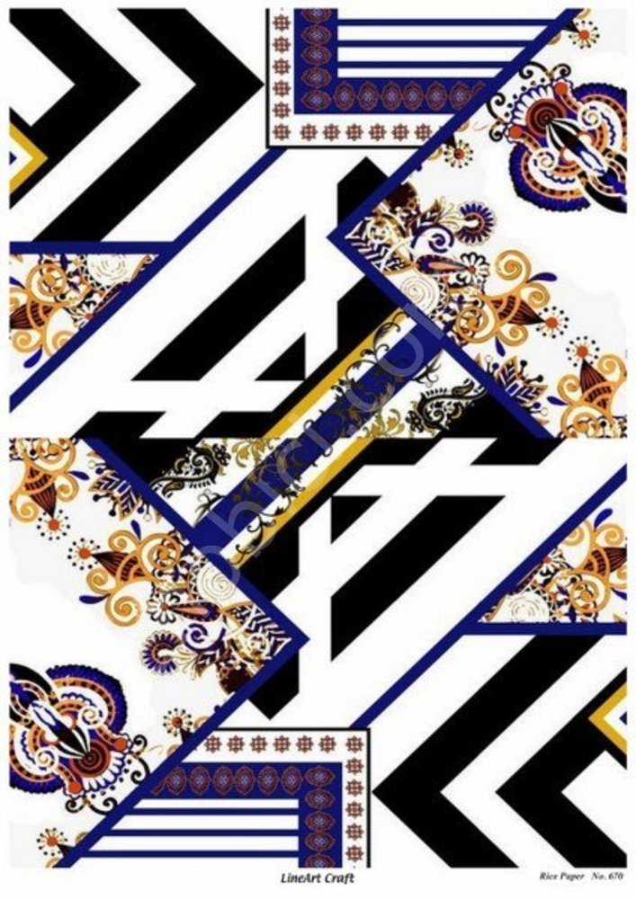 Model-670 - Pirinç Dekopaj Lineart Craft