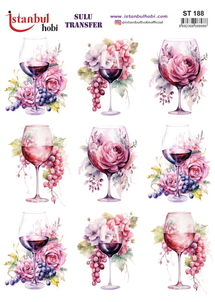 Sulu Transfer Kağıdı 25x35cm ST-188