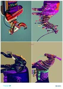 Diamond Pirinç Dekopaj Kağıdı - 5013