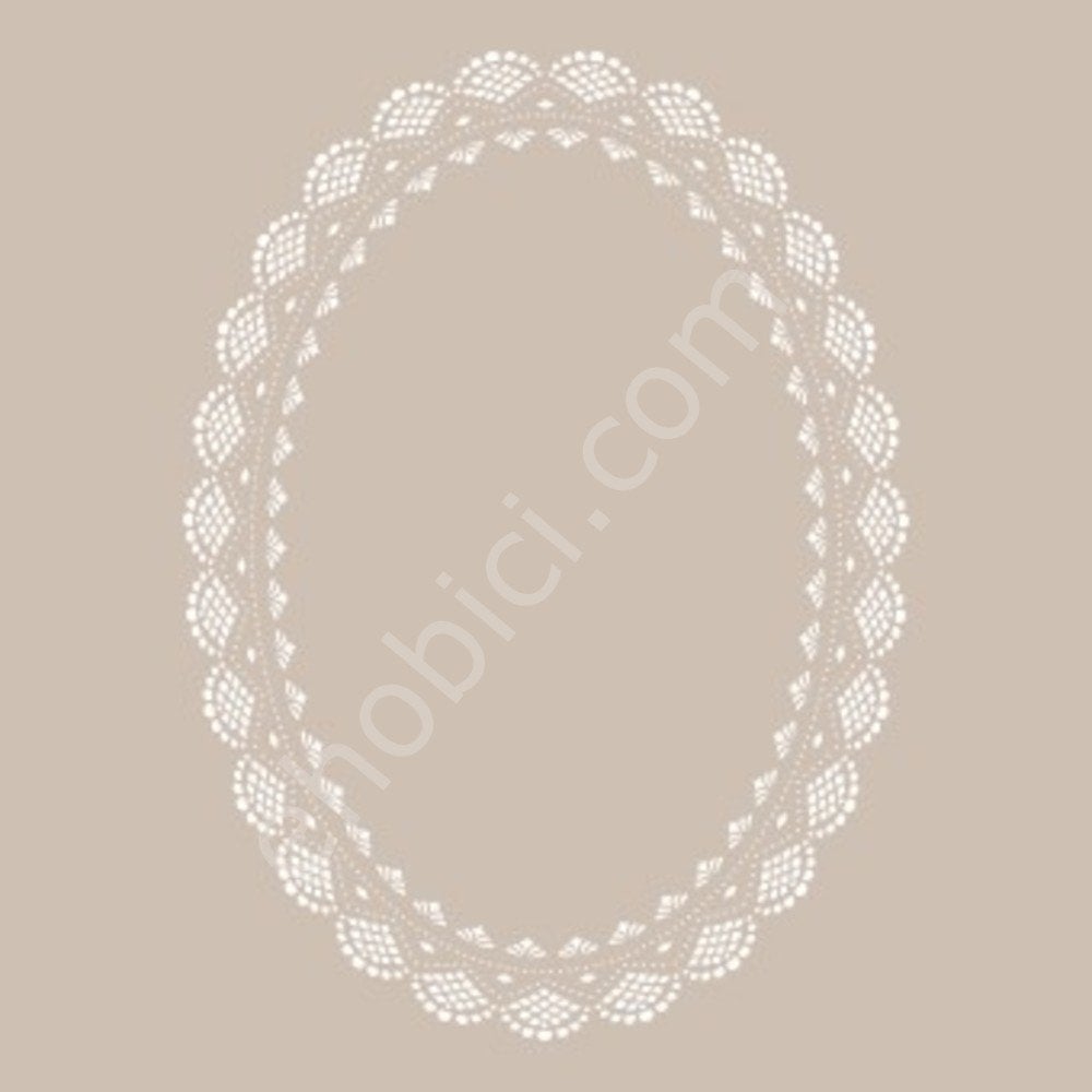 DS10 Cadence Dantel Serisi 25x35 Stencil