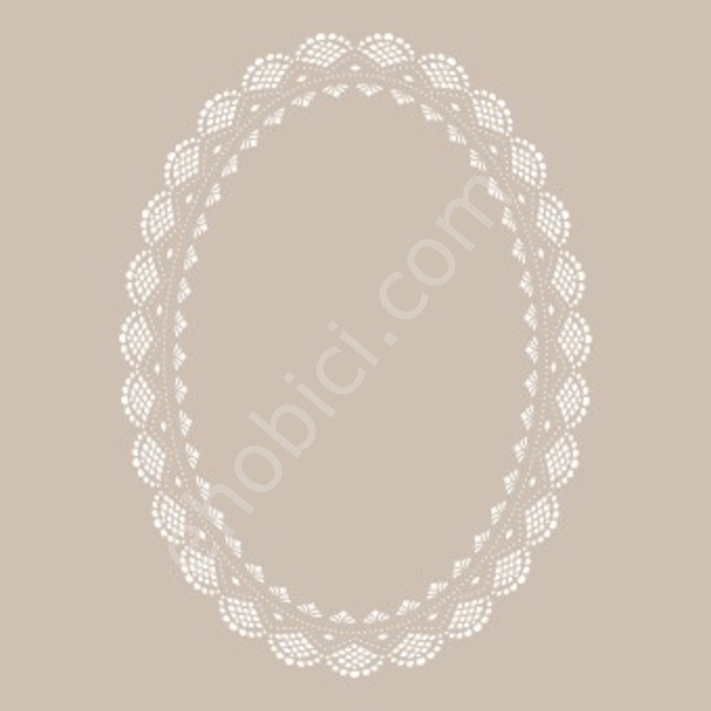 DS10 Cadence Dantel Serisi 25x35 Stencil