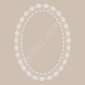 DS10 Cadence Dantel Serisi 25x35 Stencil