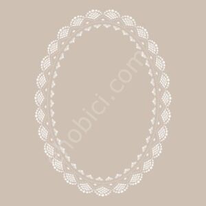 DS10 Cadence Dantel Serisi 25x35 Stencil