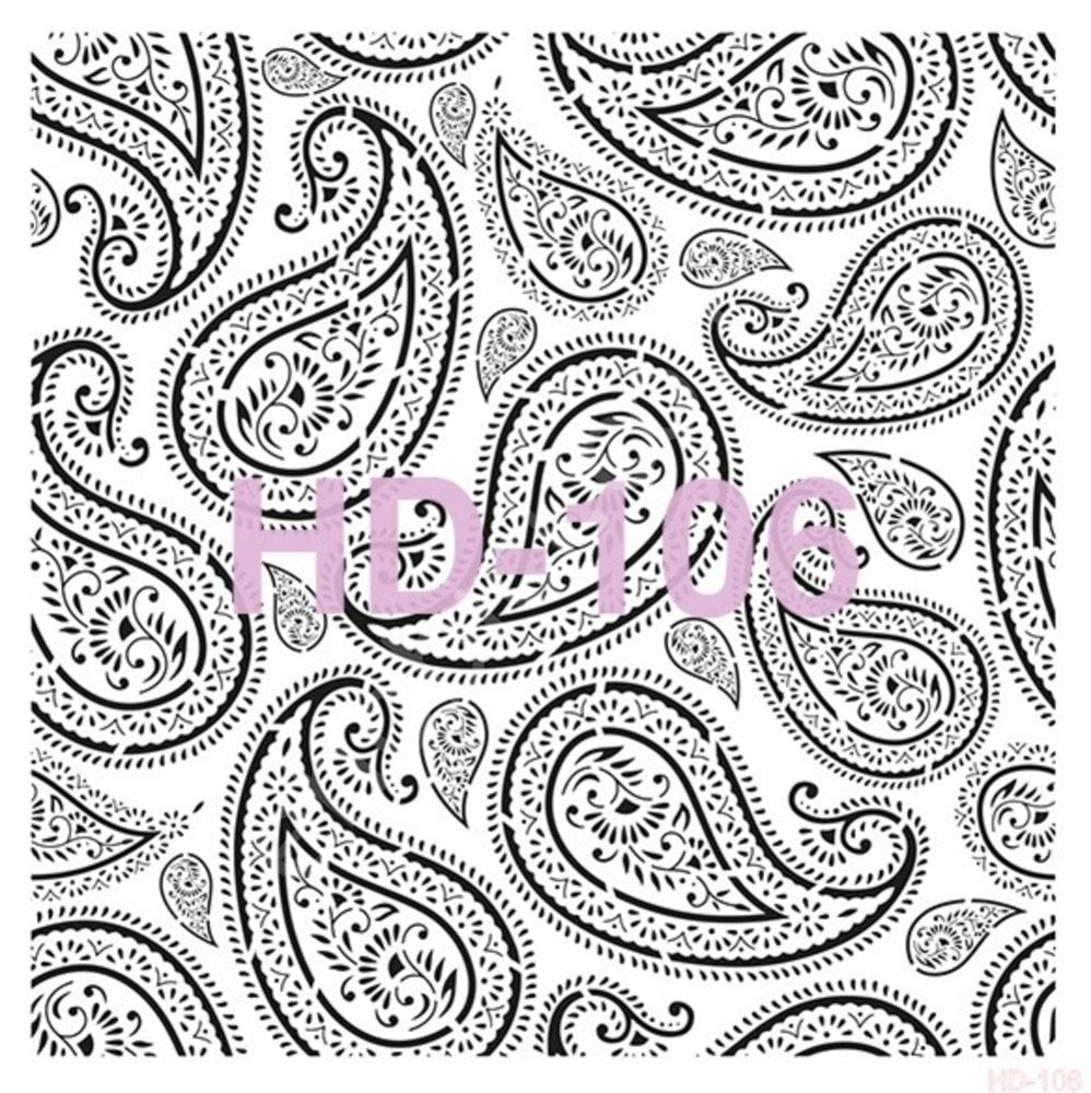 HD106 Cadence Home Dekor Stencil 45x45