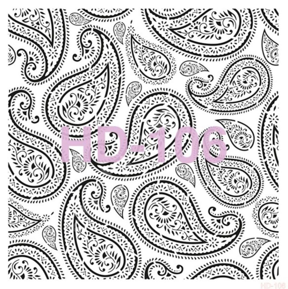 HD106 Cadence Home Dekor Stencil 45x45