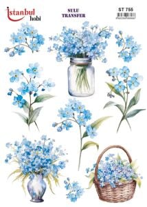 Sulu Transfer Kağıdı 25x35cm ST-755