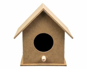 Küçük Kuş Yuvası Ahşap 13x10cm