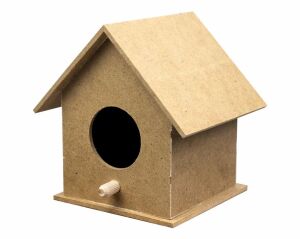 Küçük Kuş Yuvası Ahşap 13x10cm