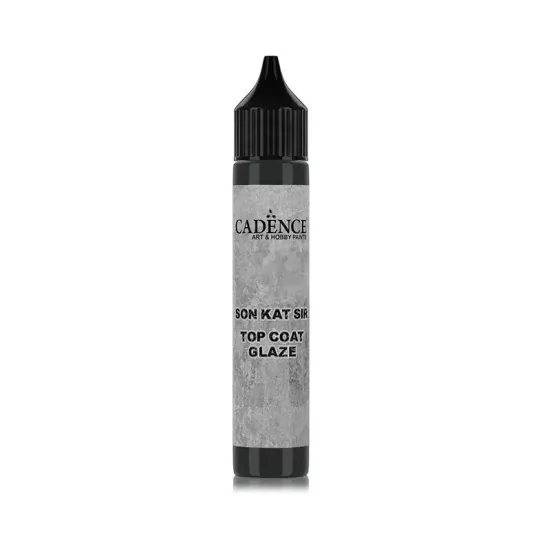 Cadence Top Coat Son Kat Sır 25ml - Gri