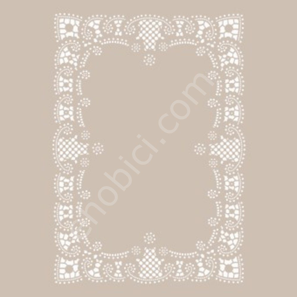 DS11 Cadence Dantel Serisi 25x35 Stencil