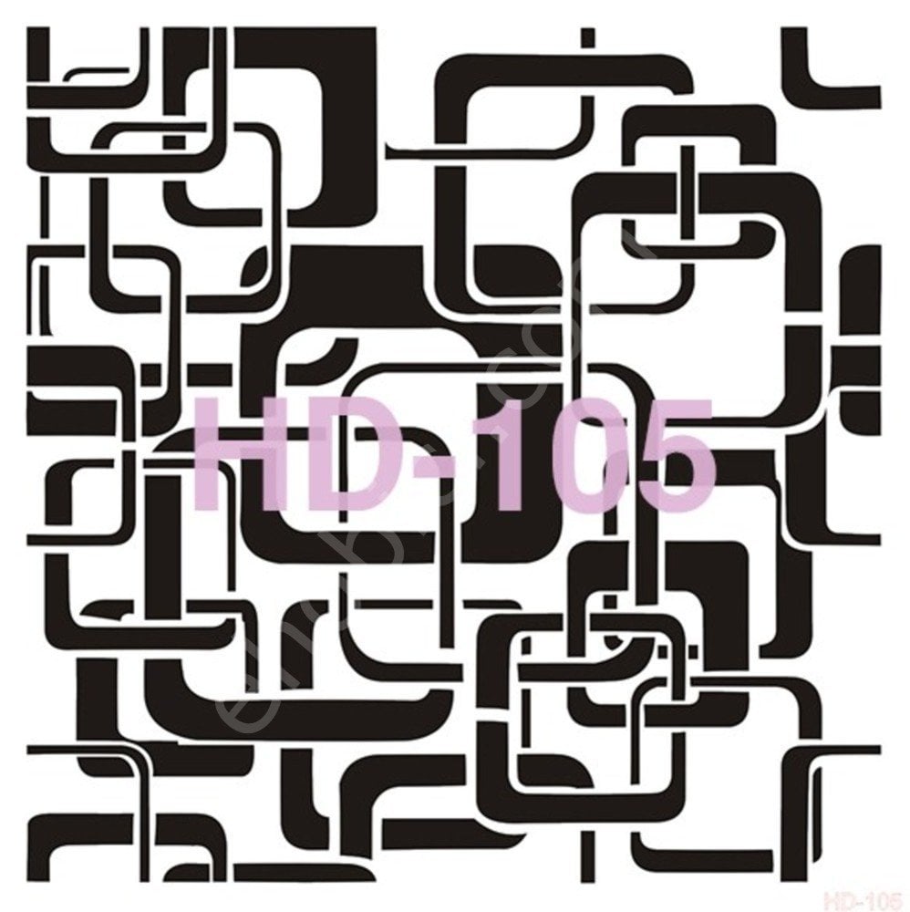 HD105 Cadence Home Dekor Stencil 45x45