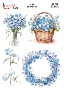 Sulu Transfer Kağıdı 25x35cm ST-754