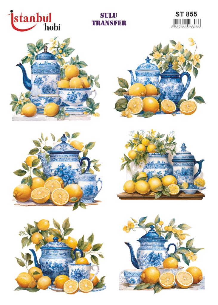 Sulu Transfer Kağıdı 25x35cm ST-855