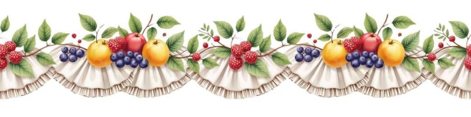 Ütü ile Bordür Rub On Transfer Kağıdı 150cm RK220