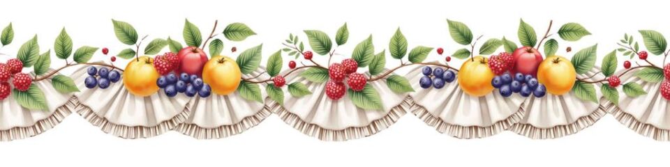 Ütü ile Bordür Rub On Transfer Kağıdı 150cm RK220