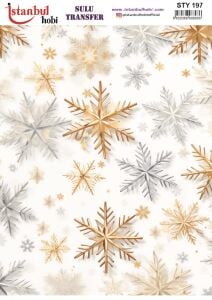 Yılbaşı Sulu Transfer 25x35cm STY197