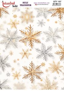 Yılbaşı Sulu Transfer 25x35cm STY197