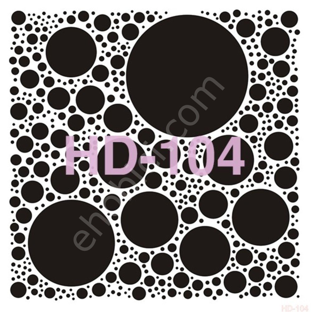 HD104 Cadence Home Dekor Stencil 45x45