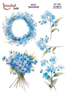 Sulu Transfer Kağıdı 25x35cm ST-753